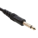 33FT XLR 3-Pin Female To 6.35mm Mono Plug Pro Audio Cable Microphone Signal Lead