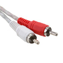 32cm RCA Female to 2 RCA Male Plug Audio Adapter Y Splitter Connector Cable