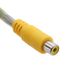 32cm RCA Female to 2 RCA Male Plug Audio Adapter Y Splitter Connector Cable