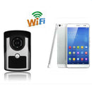 Smart Home WiFi Remote Video Door Phone Intercom Doorbell Camera HD 720P Support P2P Alarm IR Night Vision Supports iOS/Android System