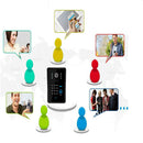 Security Apartment Wifi Video Door Phone Wireless Intercom Wifi Doorbell Camera HD 1080P Support Motion Detect Alarm,IR Night Vision, Cloud Storage.Remote Unlocking