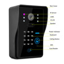 Security Apartment Wifi Video Door Phone Wireless Intercom Wifi Doorbell Camera HD 1080P Support Motion Detect Alarm,IR Night Vision, Cloud Storage.Remote Unlocking