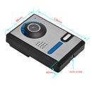 Security WIFI Wireless Video Doorphone Camera Wide Angle Motion Detection Alarm WIFI Doorbell Wireless Internet & Smartphone Access for IOS Android