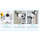 Smart IP WiFi Camera Wireless Network Camera Security Mention Detector Defender for Family 720P HD CCTV Camera Build-in MIC/Speaker for Android IOS PC