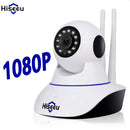 HISEEU 1080p Drahtlose Smart-Kamera Nachtsicht Kamera IR Sicherheit EU Stecker