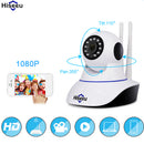 HISEEU 1080p Drahtlose Smart-Kamera Nachtsicht Kamera IR Sicherheit EU Stecker