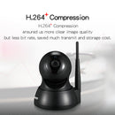 Escam QF007 720P Antenna Wifi IP Camera Night Vision IR Security 1.0 Megapixel EU Plug