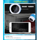 HisEEu Security Camera 720P Wireless WiFi IP Camera, IR Night Vision, Waterproof, Motion Detection Alarm for Home Surveillance System, Supported for Windows, iOS, Android