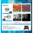 HisEEu Security Camera 720P Wireless WiFi IP Camera, IR Night Vision, Waterproof, Motion Detection Alarm for Home Surveillance System, Supported for Windows, iOS, Android