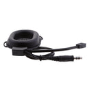 Single PTT Headset Earpiece Microphone for Baofeng Kenwood Walkie Talkie Intercom Radio