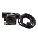 PTT Connect Cable Adapter Plug 2-pin for U94 Z Bowman II HD01 HD02 Headset Two Way Radio