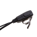 Acoustic Tube Earpiece Earphone Microphone Clip on For Walkie Talkie Two Way Radio