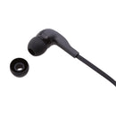 In-ear Earpiece Microphone Flat Tangle Free Cable Earphone For Walkie Talkie Radio Black