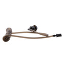 Coil Acoustic Air Tube With Ear Bud For Walkie Talkie Radio Earpiece Headset