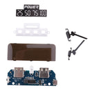 Portable Dual USB LED Power Bank Battery Charger Holder For 2pcs 606090 Battery