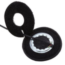 2 PIN Motorcycle Bike Headset Earpiece Mic PPT for Kenwood BaoFeng WouXun PuXing Linton Two Way Radio Walkie Talkie - Black