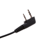 D Shape Ear Hook Earpiece Headset With PTT & Mic For Baofeng Kenwood TK Series and other 2 Pin Radios