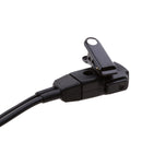 D Shape Ear Hook Earpiece Headset With PTT & Mic For Baofeng Kenwood TK Series and other 2 Pin Radios