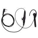 Walkie Talkie Earpiece/Headset PTT Mic 2 pin for Kenwood, BF-5118?BF-5118A?BF-5180?BF-6200 ,LINTON ,PUXINGPX, Quansheng, Motorola 2 Way Radio