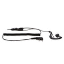 2-pin In-ear Clip On Earphone With Mic For Baofeng Motorola Walkie Talkie