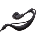 2-pin In-ear Clip On Earphone With Mic For Baofeng Motorola Walkie Talkie