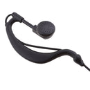 2-pin In-ear Clip On Earphone With Mic For Baofeng Motorola Walkie Talkie