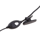 2-pin In-ear Clip On Earphone With Mic For Baofeng Motorola Walkie Talkie