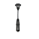 15cm XLR 3 Pin Male To RJ45 Female Network Connector Adapter Converter Cable