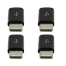 5Pieces USB 3.1 Type C Male To Micro USB Female Adapter Converter Metal Connectors