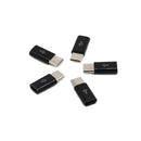 5Pieces USB 3.1 Type C Male To Micro USB Female Adapter Converter Metal Connectors