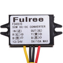 DC Volt Converter 8-36V 12V/24V Step Down to 5V 10A/50W Car LED Power Supply Waterproof
