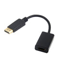 Display Port DP Male To HDMI Female Adapter Converter AV Wire For 1080P HDTV PC Laptop