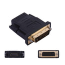 DVI 24+1 Male to HDMI Female Connector 1080P HD HDTV Video Adapter Converter