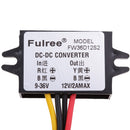 DC 12V/24V to 12V 2A Reducer Converter Voltage Buck Regulator Power Waterproof Box