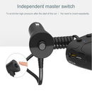 3 Socket Car Cigarette Lighter Adapter Socket Splitter Separate Switch with Dual USB Type-c Car Charger 3.1A for iPhone iPad, Android Samsung Phones
