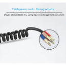 3 Socket Car Cigarette Lighter Adapter Socket Splitter Separate Switch with Dual USB Type-c Car Charger 3.1A for iPhone iPad, Android Samsung Phones