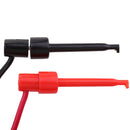 1Set 1M 4mm Silicone Banana Plug to Test Hook Clip Probe Lead Wire Cable Test Leads Kits
