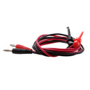 1Set 1M 4mm Silicone Banana Plug to Test Hook Clip Probe Lead Wire Cable Test Leads Kits