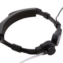 Throat Mic Acoustic Air Tube Earpiece Headset PTT Adjustable Anti-noise Neckband For Walkie Talkie Radio