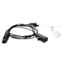 Covert Acoustic Air Tube Headset Earpiece Mic Surveillance Kit For Motorola Radio HT750 HT1250 PR860 PRO5150 PRO5350 PTX700 PTX760 PTX780