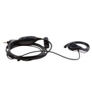 PTT Clip On Earpiece Headset With Mic For Motorola Walkie Talkie Radio