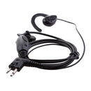 PTT Clip On Earpiece Headset With Mic For Motorola Walkie Talkie Radio