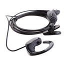 PTT Clip On Earpiece Headset With Mic For Motorola Walkie Talkie Radio