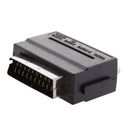 2 Pieces 21Pin SCART Male Plug To Composite 3RCA S-Video AV TV Audio Adapter
