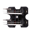 10pcs Solder Type Right Angle Female Jack 4 RCA Socket Connector Board DIY