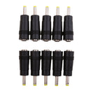 10 Pieces 5.5 X 2.1mm Female To 4.0x 1.7mm Male DC Plug Adapter Connector