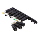 10pcs 5.5 x 2.1mm DC Female Jack to Multi Type Power Plug Connector Adapters