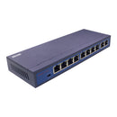 10-Port Ethernet POE Switch with 8 Ports POE + 2 Uplink 10/100Mbps EU Plug
