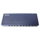 10-Port Ethernet POE Switch with 8 Ports POE + 2 Uplink 10/100Mbps EU Plug