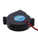 DC 12V Connector Brushless Cooling Turbo Blower Fan 50x15mm Cooler 3D Printer Parts